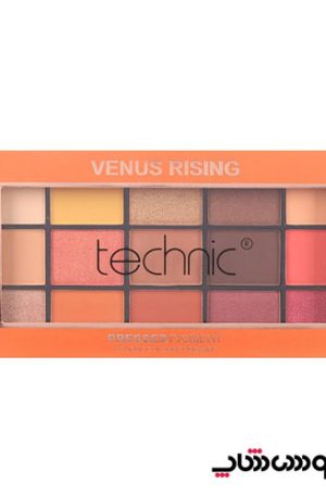 پالت سایه چشم ۱۵ رنگ تکنیک Venus Rising حجم 30 گرم