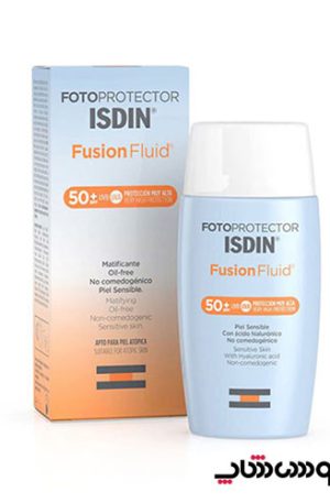 کرم ضد آفتاب فیوژن فلوید ایزدین SPF50 حجم 50 میل
