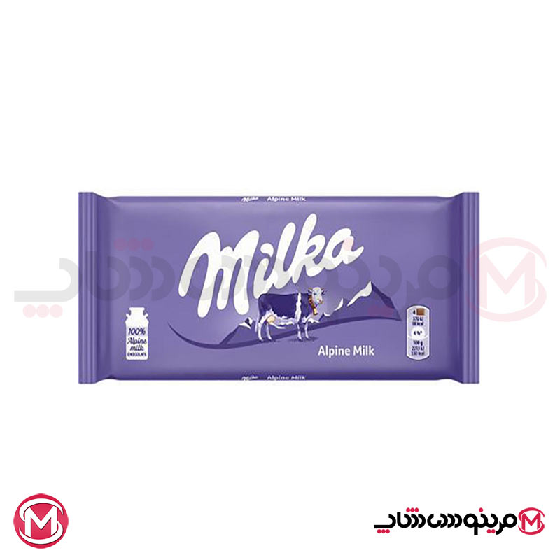 شکلات تخته ای شیری میلکا 7622210999221