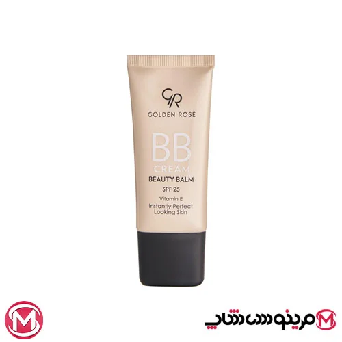 بی بی کرم گلدن رز spf25 شماره 02 مخصوص انواع پوست 30میل