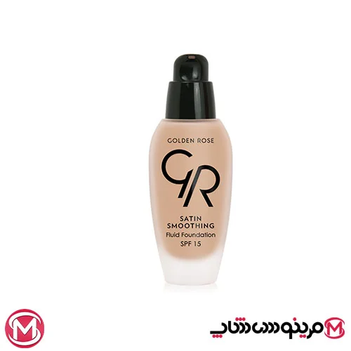 کرم پودر گلدن رز مدل Satin Smoothing با SPF15 شماره 29 حجم 30میل