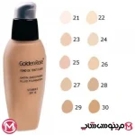 کرم پودر گلدن رز مدل Satin Smoothing با SPF15 شماره 29 حجم 30میل