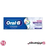 خمیر دندان سفید کننده اورال بی حجم ۷۵میل مدل COMPLETE 7 EXTRA WHITE