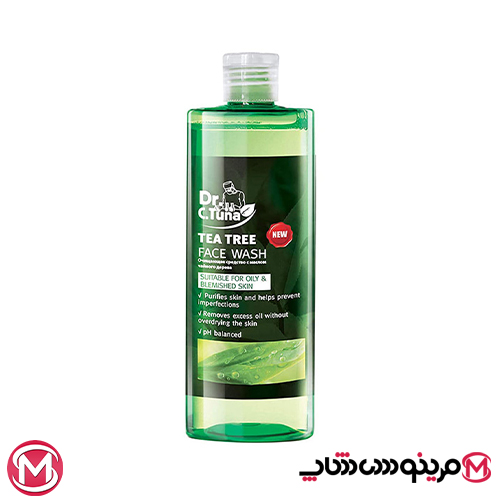 معرفی ژل شستشوی صورت تی تری فارماسی Dr. C. Tuna حجم 225 میل